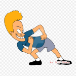 Beavis Butt head Triikim&auml;rgid Riietele Kohandatud M&auml;rgid Kleeps Riietel Soojus&uuml;lekande Vin&uuml;&uuml;l