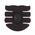 Smart EMS K&otilde;hulihaste Treening Kleebis K&auml;e Lihaste Masseerija Talje salendav Treener Kulturismi Fitness must