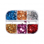 6 v&otilde;re/kastiga manik&uuml;&uuml;ri fooliumkleebis pikk eluiga Armas ainulaadne moodne k&uuml;&uuml;nekunstiga kleebised professionaalseks kasutamiseks 6 Colour