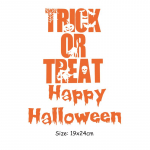 2021 Happy Halloween Iron Patch Diy Hot Tear Thermal Transfer T-s&auml;rk Kleidid Triikitavad &uuml;lekanded r&otilde;ivaste jaoks.