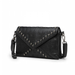 Needid Skull Printing &Otilde;lakott Must Punk Naiste Crossbody kotid Brand Designer Hasp rahakott Uus must