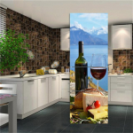 &Otilde;llekruusi tapeet K&uuml;lmkapi kleebis K&ouml;&ouml;gi kaunistus k&uuml;lmik Plakat Isekleepuv veekindel eemaldatav seinamaal DIY seinakleebis 40x120cm