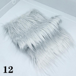 25x45cm Cosplay kangas &otilde;mblusmaterjal 8cm kuhjaga kunstkarusnaha kangas lapit&ouml;&ouml; nuku m&auml;nguhabeme juuste jaoks 12