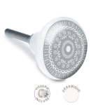 Les Tr&eacute;sors De Lily [A2100] - hall  Mandala  keraamiline m&ouml;&ouml;blinupp - 65x35 mm hall