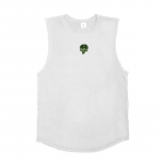 Muscleguysi meeste suvine &otilde;huke hingav varrukateta T-s&auml;rk v&auml;likorvpall Treening Fitness Spordipuuvillane vest M must