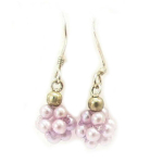 Les Tr&eacute;sors De Lily [R3262] - lillad 'Perla' h&otilde;bedased k&otilde;rvar&otilde;ngad - 25x9 mm lilla