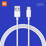 Xiaomi USB-C andmekaabel 100 cm Type-C Mi laadimiskaabel Xiaomi 10 Redmi Huawei Mate Samsung jaoks valge