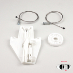 EWR495 aknat&otilde;stuki remondikomplekt tagumine vasak uks Seat Toledo MK2 jaoks 1998-2004