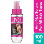 Livon Serum Anti frizz Serum Damage Protection For All Hair Types 100 ml