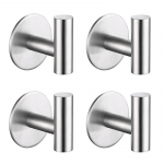 4 tk isekleepuv k&ouml;&ouml;gikonks roostevabast terasest k&auml;ter&auml;tikuivati ​​perforeeritud seinaga roostekindel nagi konks h&otilde;be