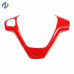 Ford Fiesta 2009-2013 jaoks arvuti plastikust autotarvikud siseosad rooliratta kaunistus kaitsekatte trimm B2-Left Hand Drive