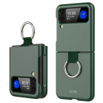 &Uuml;li&otilde;huke &Otilde;huke S&otilde;rmuse Katte&uuml;mbris Samsung Galaxy Z Flip 4 5g Flip4 Flip3 Flip 3 jaoks P&otilde;rutuskindel Kate Samsung Flip4 jaoks for Samsung Z Flip 3 roheline