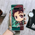 Demon Slayer armas Anime telefoni&uuml;mbris Samsung Galaxy S20 Fe S10 Plus S21 S22 S23 Ultra S10e S9 S8 S7 Edge Fundas Coque Fo jaoks Samsung S20 FE