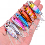 7 TK Jigs 20g Fishing Jigging Lure Spinnerbait Metal Jig Bait Bass Tuunikala landid Fish Minnow Pesca Tackle Jaapan