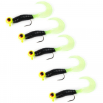 5 tk/partii 6CM/5G jigipeaga plii konksu &otilde;ngekonks k&otilde;va s&ouml;&ouml;da pehme uss &otilde;ngep&uuml;&uuml;gi tarvikud