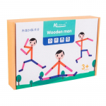Montessori materjalist DIY pusle M&auml;nguasjad lauad Haridusm&auml;ng Varajase &otilde;ppimisega m&auml;nguasi lastele Eelkooliealistele peenmotoorikale HMM Sports  ( boy style)