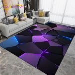 Moodne geomeetriline tr&uuml;kitud ala vaip, suur, elutoa magamistoa vaip, k&ouml;&ouml;gi-vannitoa sissep&auml;&auml;su uksematid, libisemiskindlad p&otilde;randamatid 120x160cm