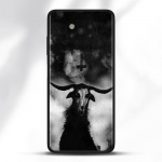 Saatanlik hirmutav kolju Xiaomi Poco X3 NFC M3 Pro F3 X3 GT F1 Capa jaoks MI Note 10 Pro Case Caso jaoks Xiaomi CC9 Pro A3 A2 Lite jaoks Mi CC9