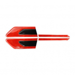 1 paar riba helkurlinti s&uuml;sinikkiust teraline isekleepuv 3D tekstuur k&otilde;rge heledusega kuumakindel sinine