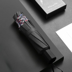 Kokkupandav vihmavari Ten Bones Must kate kaitseraua riie Sunny Rain Dualuse meeste ja naiste universaalne kahekordne &auml;rivihmavari10kondid