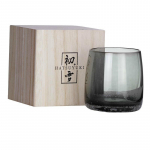 310 ml suitsuhallid basaltviski klaasid Jaapani stiilis HATSUYUKI kristallveinitops puidust karbiga viski trummel Sake Bowl Nuusutaja 1 Piece 310ml