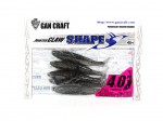 Gan Craft Soft Lure Shape-S 4 tolli 5 t&uuml;kki pakis 12 (3682)