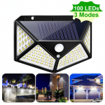 100LED multifunktsionaalne p&auml;ikesevalgusti sise&otilde;ue tee t&auml;navavalgusti v&auml;lisseina aiakaunistus liikumisanduriga veekindel garaaživalgusti p&auml;ikeseenergia seinavalgusti 100 LED