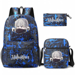 3 tk/komplekt Anime seljakott poistele T&uuml;drukutele Kerged kotid Lastele Koolikott Koolikott Kawaii &Uuml;li&otilde;pilaste seljakott