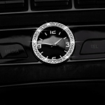 Teemantkleebis Mercedes Benz E klass W213 E200 E300 interj&ouml;&ouml;ri modifikatsiooniga Teemantautokleebised Dekoratsiooniauto Clock circle