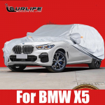 T&auml;ielikud autokatted pol&uuml;estrist universaalsed sise-v&auml;lismaasturi UV lumekindel kaitsekate BMW X5 E70 F15 E53 jaoks For BMW X5