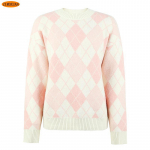 ZIMOXUAN naiste pullover-kampsun s&uuml;gis-talvine uus vaba teemant kampsun S roosa