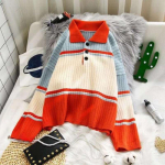 Avara pulloveriga kootud kampsun s&uuml;gis-talvine uus Korea versioon mitmek&uuml;lgne pikkade varrukatega kaelusega sviiter naistele One Size roheline