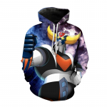 Uued Goldoraki Hoodid UFO Robot 3D Prindiga Pusa Anime Grendizer Hoodie Mehed Naiste Mood T&auml;navar&otilde;ivad Harajuku Lapsed Poiste Riided 2XL