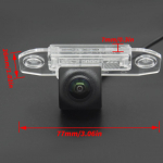 170&deg; AHD 1920*1080P spetsiaalne s&otilde;iduki tahavaatekaamera Volvo S40 V40 95-2012/XC60 08-11/XC90 S80 C30 Night Vision jaoks AHD Dynamic