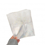 10 lehte lahtiste lehtedega A5 l&auml;bipaistev veekindel fotokaardi k&ouml;itja varrukad Idol fotokaardihoidja fotokaardid albumi hoiukott lahtiste lehtedega fotovarrukad