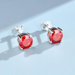 Mitmes v&auml;rvitoonis neljaharulised moissanite k&otilde;rvar&otilde;ngad 30 senti 50 senti 1 karaadine 2 karaadine h&otilde;be meestele ja naistele Valikulised lihtsad k&otilde;rvar&otilde;ngad 8MM