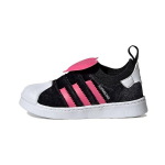 Adidas Superstar 360 2.0 I S&otilde;brap&auml;eva Beebi Tossud Must Core-Black Pulse-Magenta HQ4122 23&frac12;