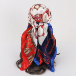 Kvaliteetsed luksuslikud siidist sallid peapael Sallid kaelasall naistele kett siidist sall naiste dekoratiivne sall 90cm