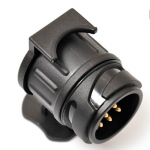 Vastupidav 13 kuni 7 kontaktiga haagise adapter haagise juhtmestiku pistik pistikupesa 12 V Remolque j&auml;relhaagise auto veoauto haagissuvila tarvikud