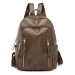 Pehmest nahast seljakott Naiste v&auml;lireisimiseks m&otilde;eldud suure mahutavusega seljakott