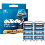 Uued Gillette ProShield Chill raseerimisterad, 8 tk, 1 komplekt