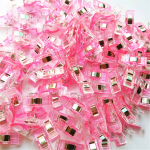 20 tk/komplekt &Otilde;mblusklambrid V&auml;rvilised klambrid Plastikust sidumisklambrid Paber K&auml;sit&ouml;&ouml; heegeldamine Kudumine Turvaklambrid Erinevat v&auml;rvi 20pcs roheline