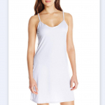 Suvine rihm alumine kleit Tank varrukateta Aluskleit sisemine S valge