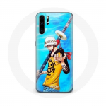 Coque pour Huawei P30 One Piece Manga Trafalgar Law ep&eacute;e