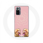 Coque pour Xiaomi Redmi Note 10 Pro Dogue de Bordeaux sym&eacute;trique photo