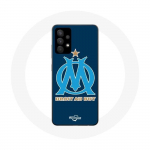 Coque pour Samsung Galaxy A13 4G / A13 4G Lite Olympique de marseille OM logo bleu