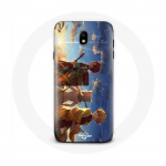 Coque pour Samsung Galaxy S5 Tanjiro Inosuke et Zenitsu Demon Slayer Kimetsu no Yaiba Anime Manga