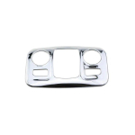 for Peugeot 2008 2014 - ABS Chrome Car Reading Lamp Lights Cover Sequin Stickers Modified Accessories Rear Style white