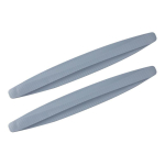 2tk Auto p&otilde;rkeraua kaitse nurgaribad kriimustuskaitse Jb64 Dacia Logan Bmw Series 1 E87 Bmw E82 Q50 Volvo V70 jaoks 2Pcs Grey gray