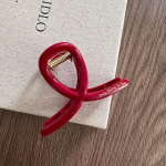 Prantsuse punane kollektsioon! Suured haardega t&auml;hed Kuldsilt Tagumine pea Updo Hai Klamber Juukseaksessuaarid Peakatted Juuksen&otilde;el Juuksek&uuml;&uuml;s